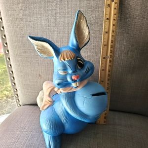 Atlantic Mold rabbit bank, vintage